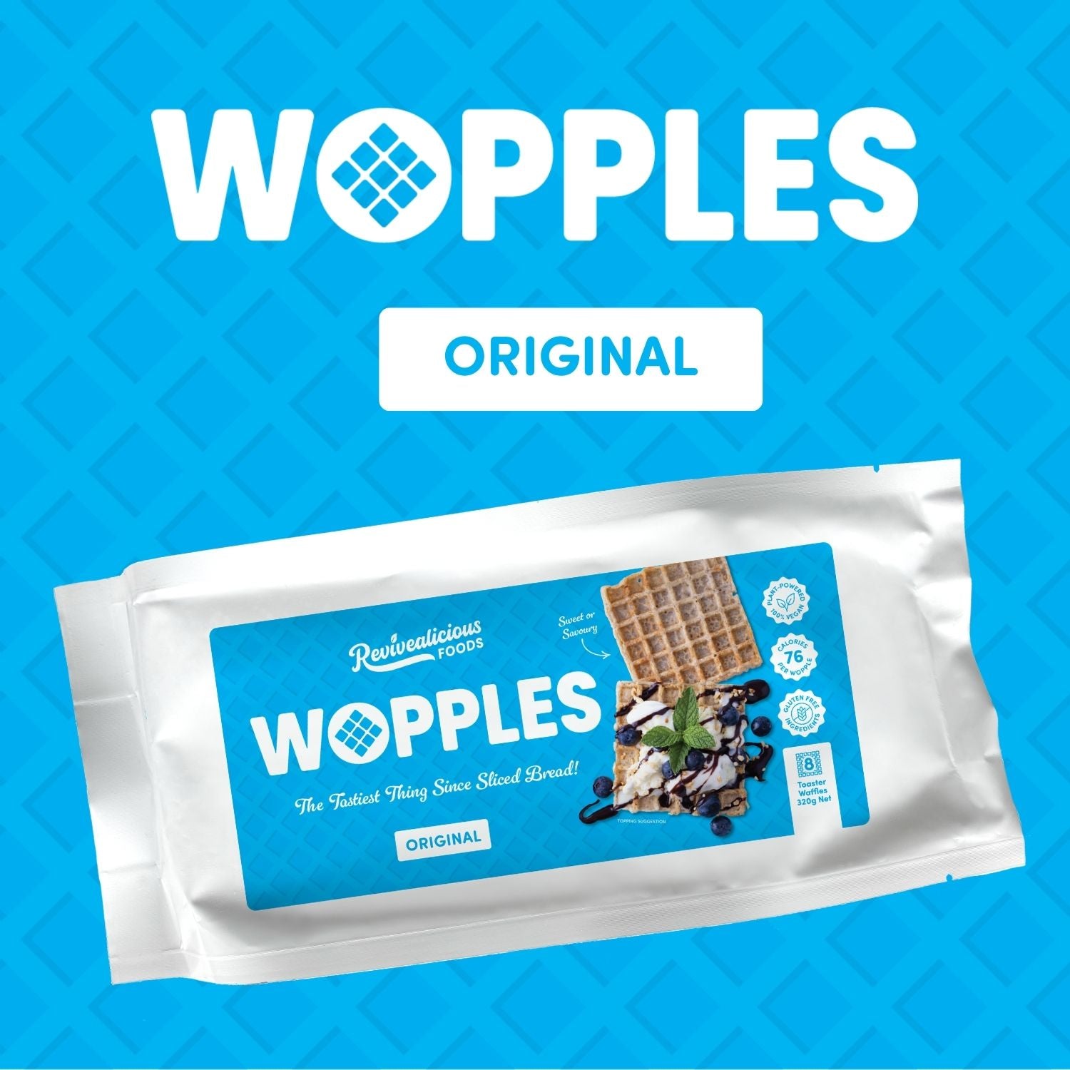 Wopples Original 320g (Pack of 8)